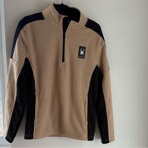 Spyder Men's Mendoza Bonded Fleece Sweater M Quarter Zip